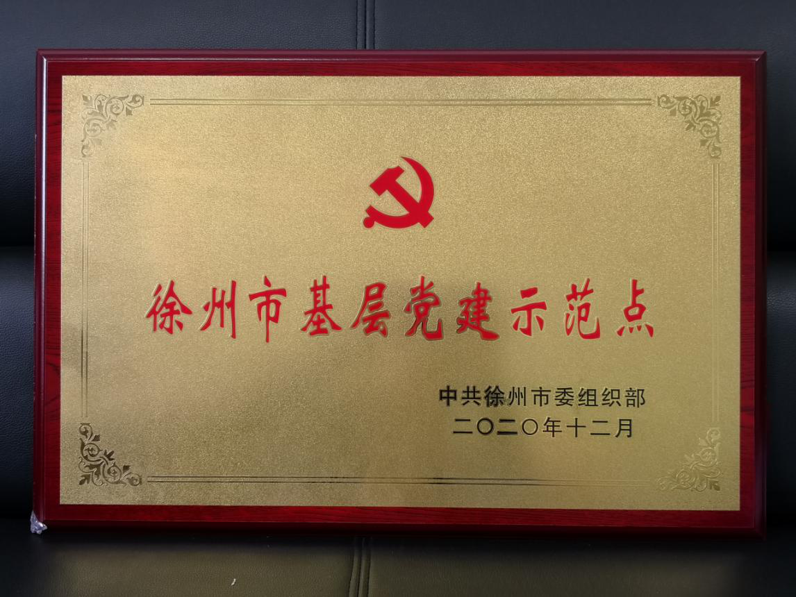 公交出租党支部获市委组织部2020年度徐州市下层党建树模点命名