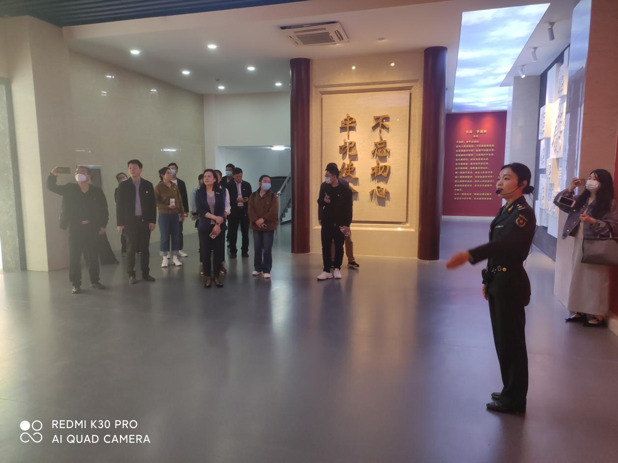 巅峰国际官网集团纪委赴王杰纪念馆清廉警示基地开展警示教育运动