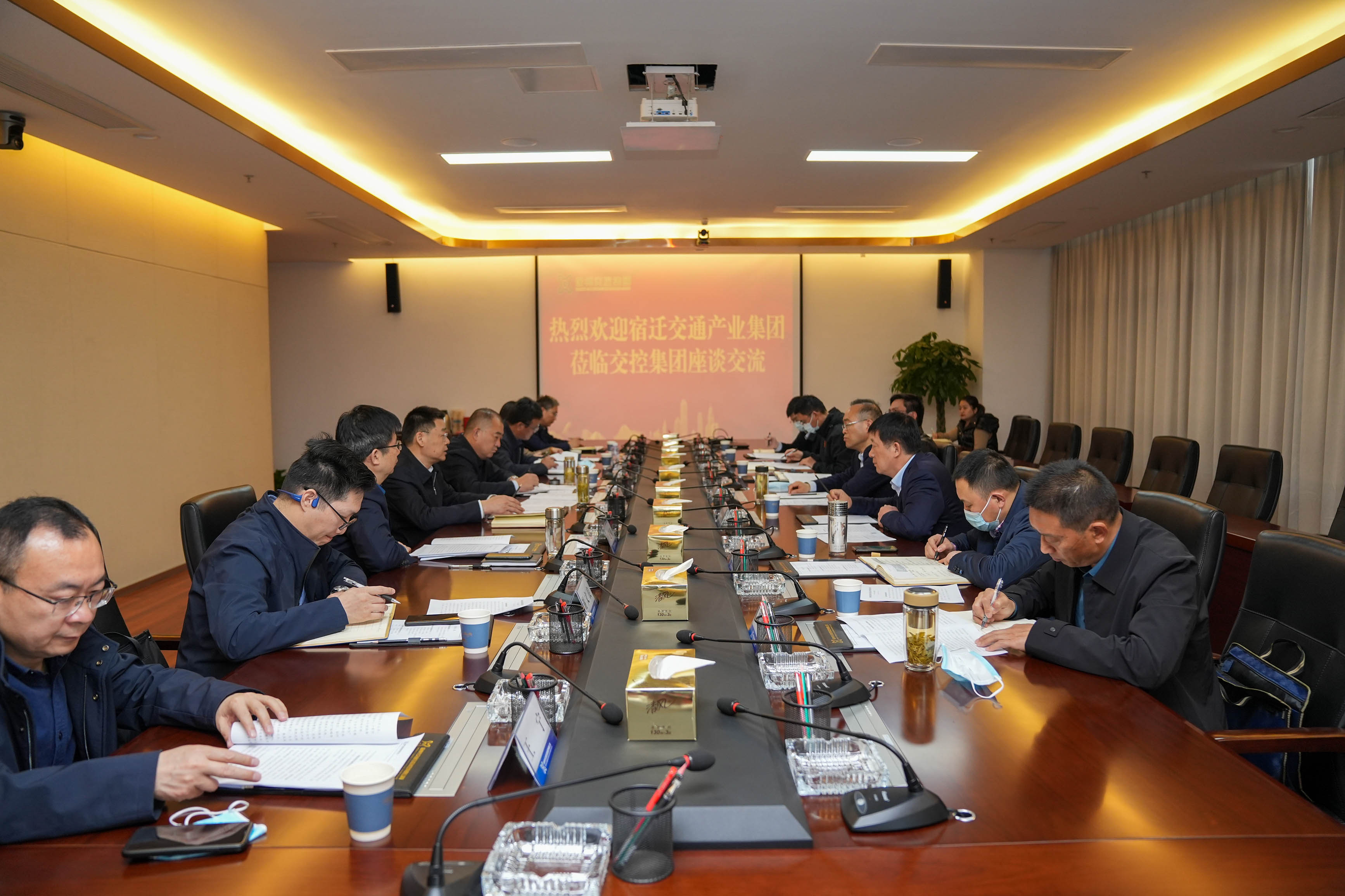 宿迁交通集团到徐州巅峰国际官网集团考察学习